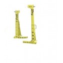 Container support crutches 180 degrees