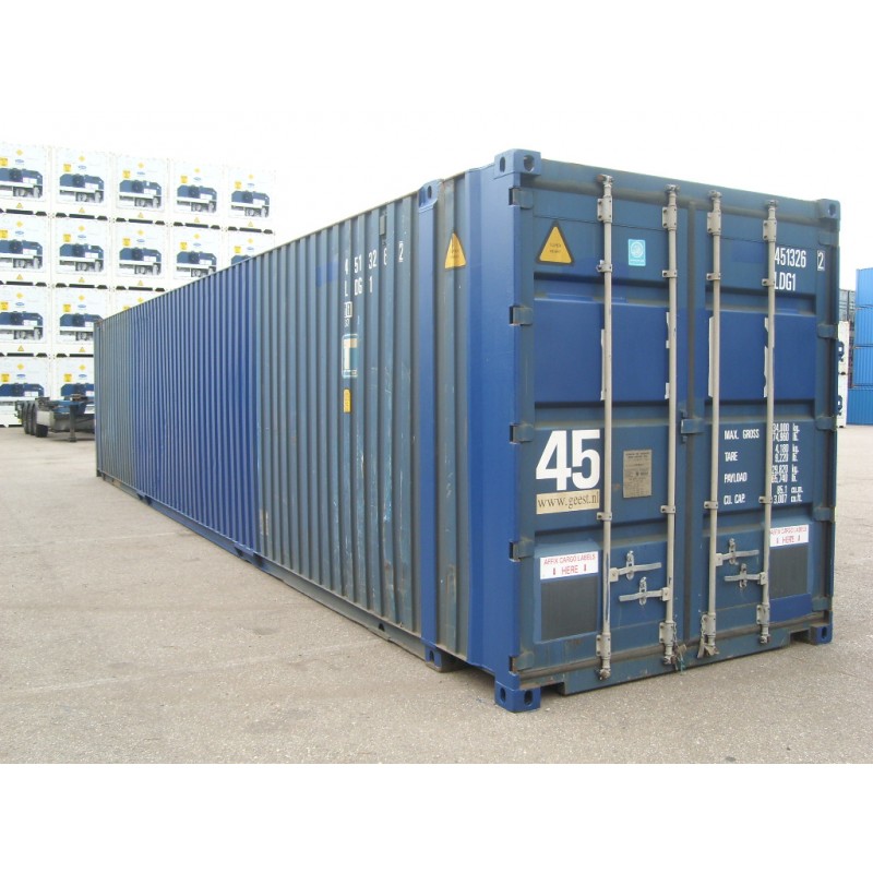 Container high cube pallet wide 45 pieds occasion (Classe A)